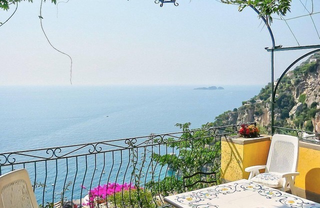 Villa Eunice: A splendid two-story villa located on the high coast in front of the sea, with Free WI-FI.