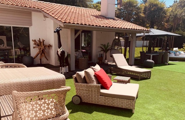 VILLA IBIZA MIND 3000 M2 DE TERRAIN A 9MN DU CENTER D'HOSSEGOR