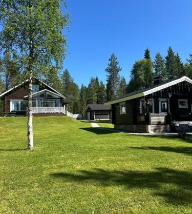 Villa Ihanus 100 m2 ja rantasauna järven rannalla