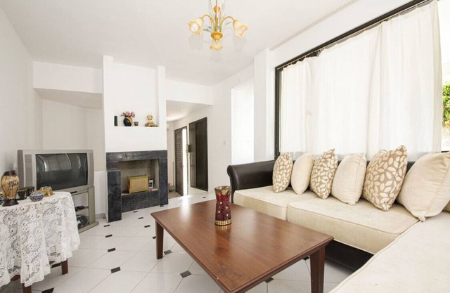 Villa in Bodrum with Shared Pool and Backyard