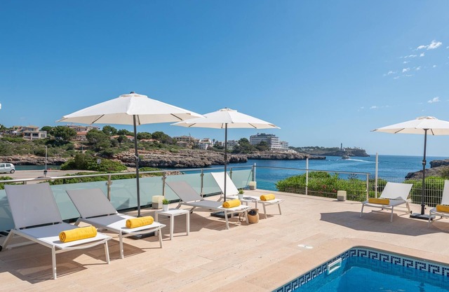 Villa Sa Caleta with Sea Views, Pool, Sauna, and Jacuzzi
