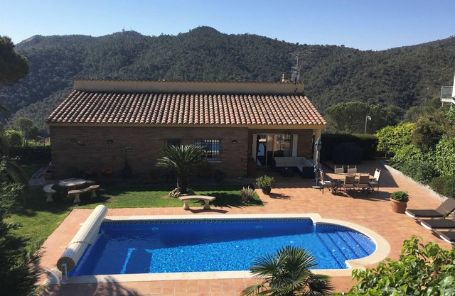 villa with private pool