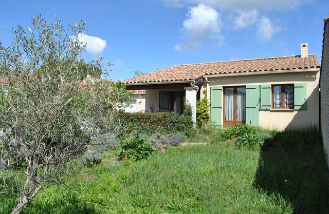 Village house with small garden