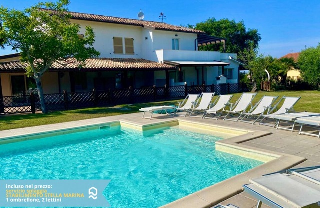 VIVA4 - Numana, new three-room apartment in villa with swimming pool