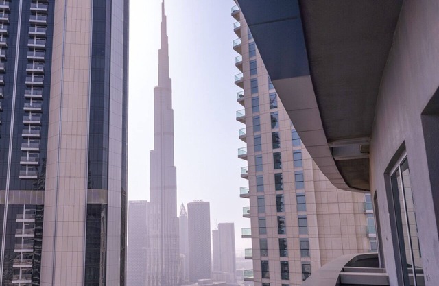 Vogue Damac Mall Street with Burj Khalifa View