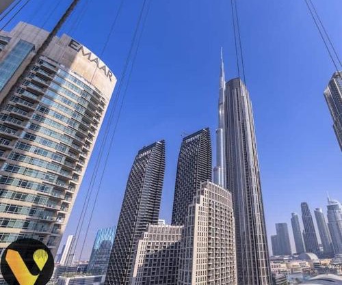 Vogue Downtown Forte with Full Burj Khalifa View - Sheikh Mohammed bin Rashid Boulevard in Downtown Dubai, Three Bedroom Apartment with Kids Room and Balcony, Access to All Amenities - Walkable to Dubai Mall and Burj Khalifa