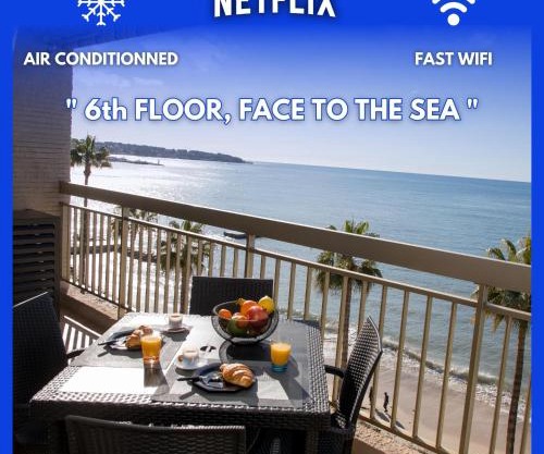 Vue Mer Panoramique, Clim, Balcon et Plages