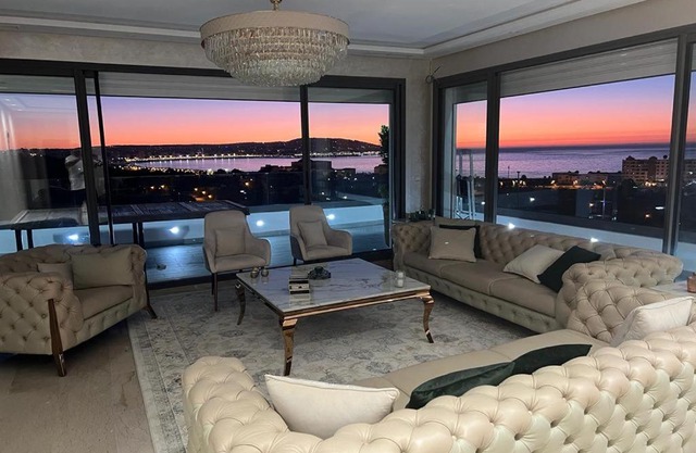 Vue panoramique sur la baie de Tanger