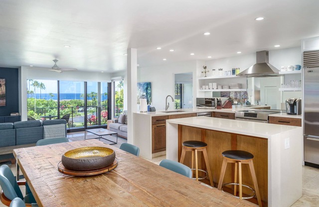 Wailea Elua 803 - Ocean Views, Modern Renovation, Central AC, Wi-Fi, BBQ Grill