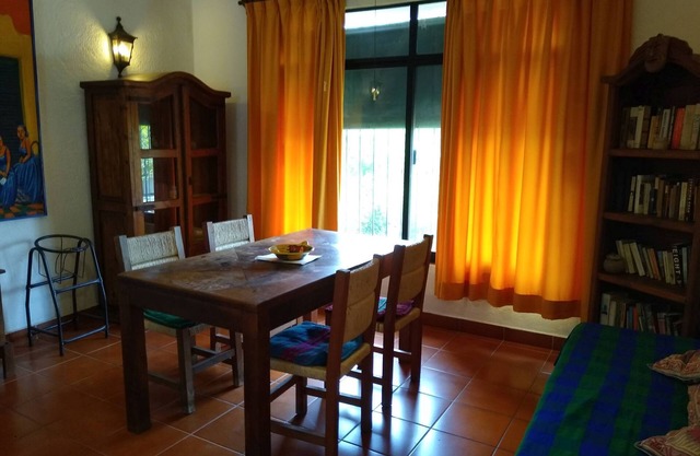 Walk to La Ropa from this one-bedroom apartment