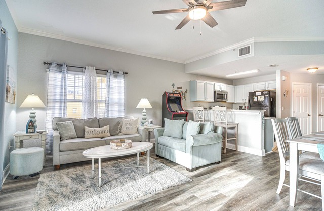Waterfront Condo w/Arcade in Treasure Island!