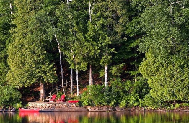 Waterfront Cottage, Firepit, BBQ, Dock w/Canoe & Kayaks, Port Sydney 5 min Drive