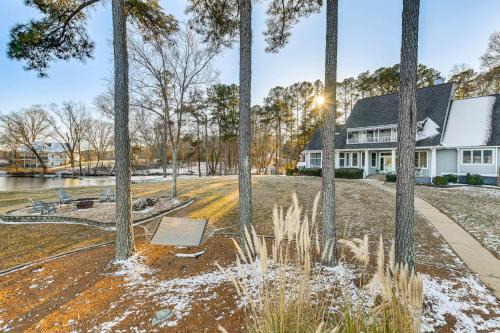 Waterfront Home with Dock on Lake Gaston!