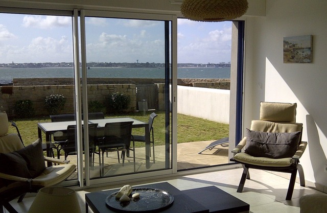 Waterfront house, Gavres, near Quiberon, Morbihan
