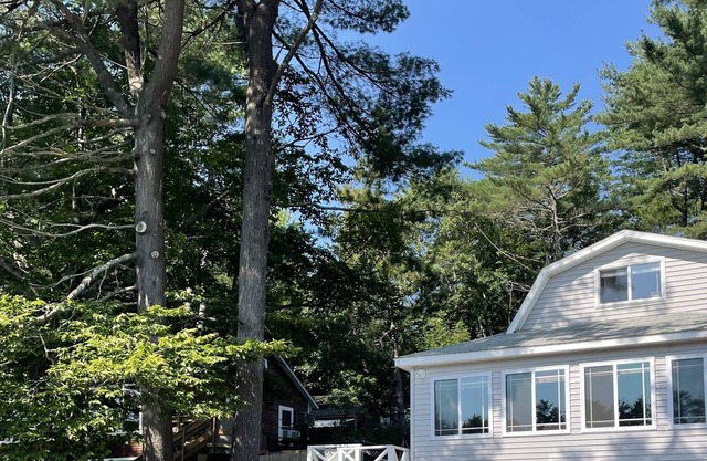 Waterfront house on Mousam Lake