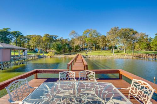 Waterfront Lake Fork Getaway with Dock Access