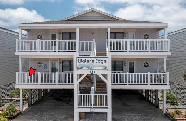 "Waters Edge 431-C" - Oceanfront Condo w/Community Pool, 2 Bedrooms/2 Bathrooms