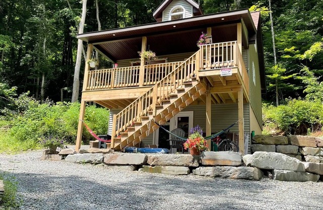 West branch Delaware river. Flyfishing retreat.