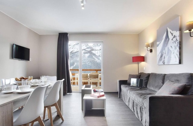 Wifi, fitness, tv, ski locker, 32m², Pra Loup
