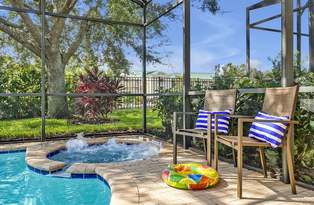 Windsor Hills Tasteful Themed Home w/Heated Pool/Spa ~ 3 Miles to Disney World!