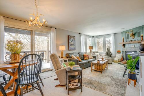 Wintergreen Resort Condo Deck and Golf Course Views