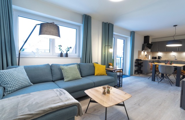 Wolke 7 mit Sauna und Balkon - Hunde Willkommen