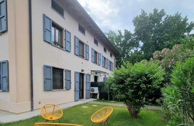 Wonderful apartment with garden and private parking in strategic location