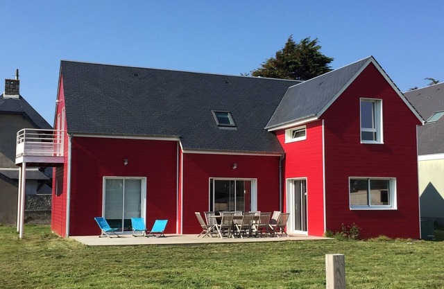 Wooden house 4* 50m from the beach - 12 pers - Denneville - Dogs accepted