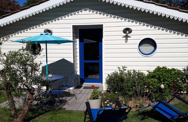 Wooden house Gironde Near Bordeaux, air-conditioned and quiet