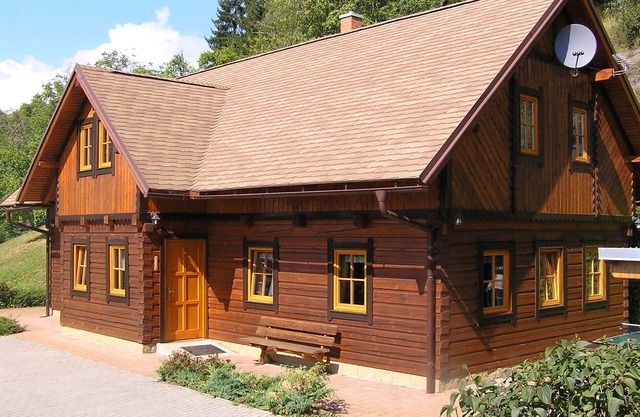 Wooden house in Bohemian Paradise