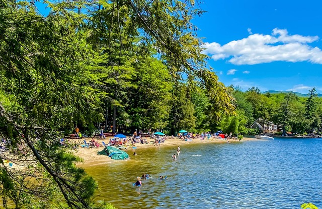 Woodsy Suissevale cottage, Lake Winnipesaukee beach & boat ramp - dog-friendly