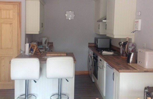 Woodview lodge beautiful walks from door pet friendly level access through out