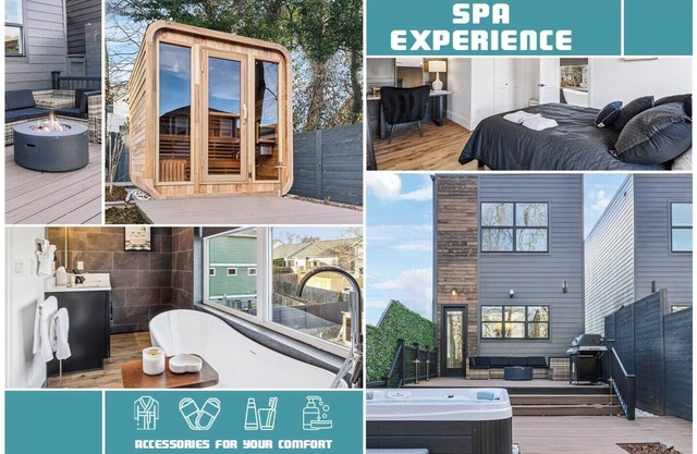 Work & Relax | Spa, Sauna, Hot Tub, Desk