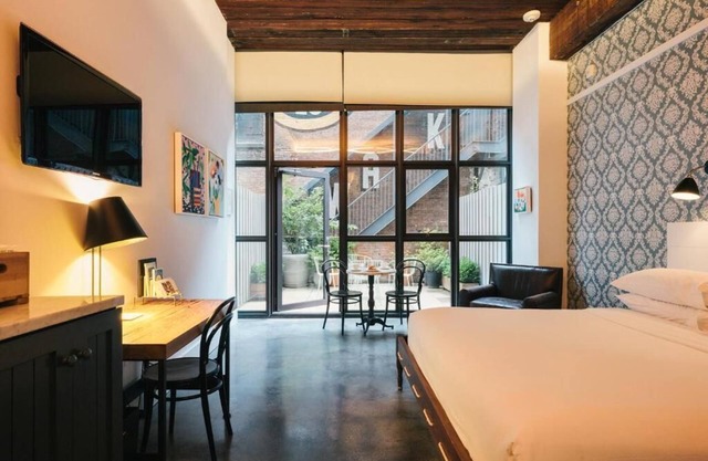 Wythe Hotel | Brooklyn Terrace with Views of Manhattan