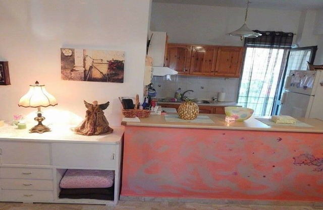 Yanni's apartment in Sitia