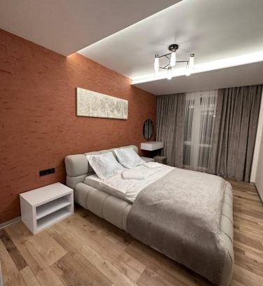 Lviv Apartment | ВІП стилізовані у Львові з просторою вітальнею, на вулиці Під Голоском 15 Б