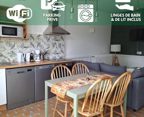 Chateaubriant Apartment | ღ Pirates des Caraïbes - Parking, Terrasse, Wifi