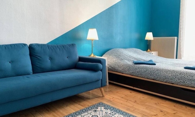 Centre Ville Apartment | 020 CHIC & COSY GRAND APPART 57m2 HYPERCENTRE WIFI SMART TV NETFLIX
