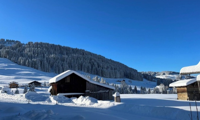 Notre-Dame-de-Bellecombe Ski Chalet | 1/2 chalet with Jacuzzi