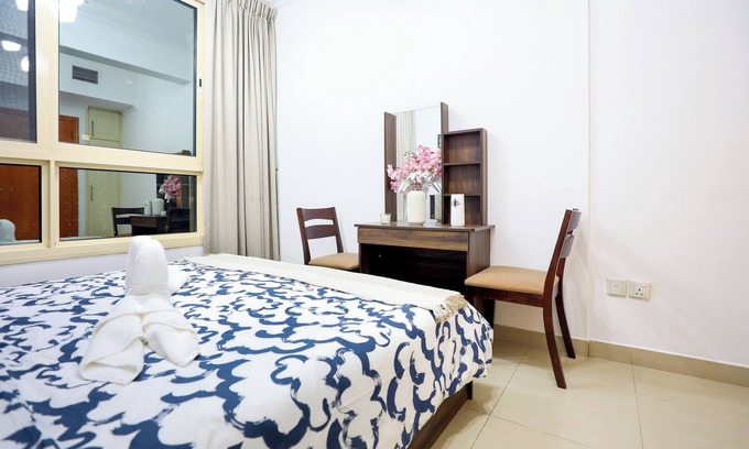 Jabal Ali 2 Apartment | 1 bed fully furnished marina view.