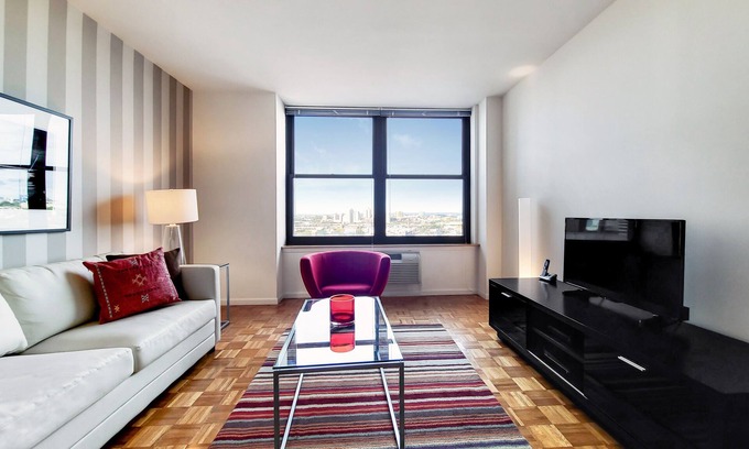 Downtown Jersey City Apartment | 1 Bedroom Near Grove Street PATH Train to NYC