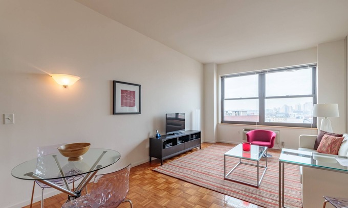 Downtown Jersey City Apartment | 1 Bedroom steps from Grove St PATH Train to NYC