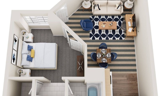 Malvern Apartment | 1 Bedroom x 1 Bath Suite in Malvern, PA