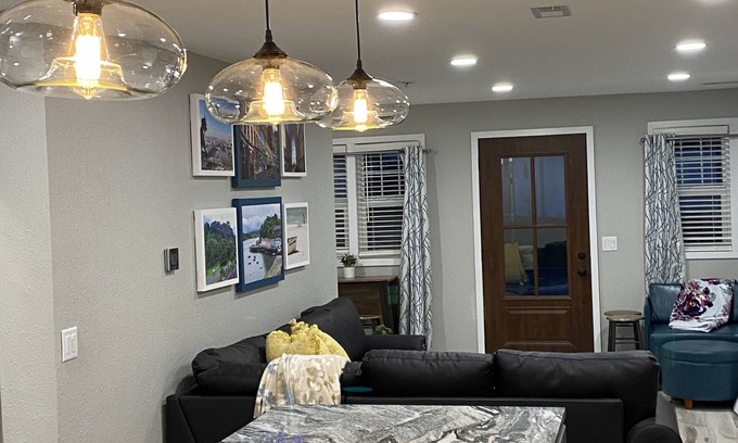Clear Lake House | 1 block to lake, 2 blocks-Surf Ballroom, & 3 blocks-City Park-Perfect posh stay!