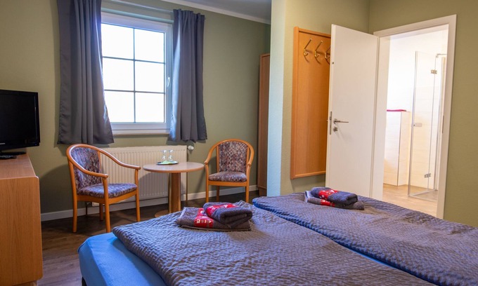 Wiek Cottage | 1 - Doppelzimmer - Pension Zur Wittower Fähre
