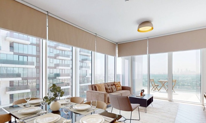 Bur Dubai Apartment | 1 Residences at Wasl - Sophisticated Two Bedroom