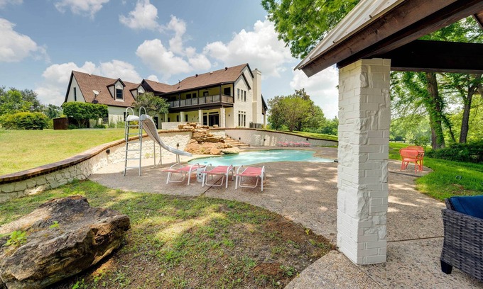 McKinney Villa | 10 Acres w/Pool & Pond: Luxury Melissa Villa!