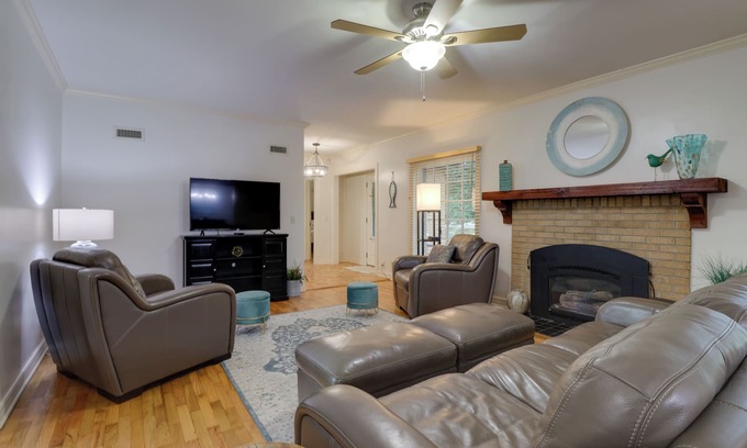 Jay House | 10 Mi to Grand Lake: Home w/Game Room in Jay!