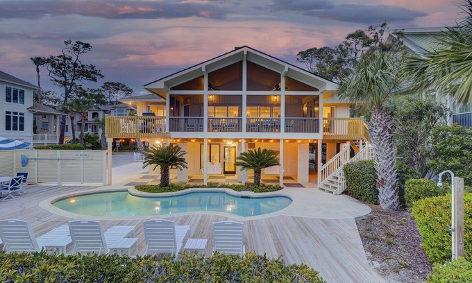 North Forest Beach House | 13 Dune Lane - Oceanfront, Large Screened Porch and Private Pool