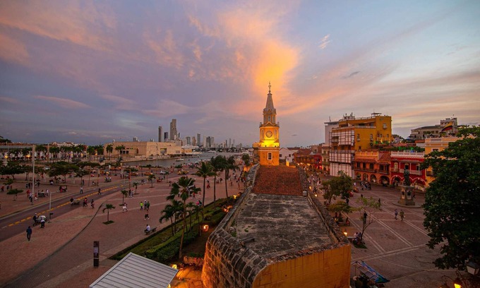 Cartagena Walled City House | 16 Bedroom in Clock Tower Plaza with Private Pool